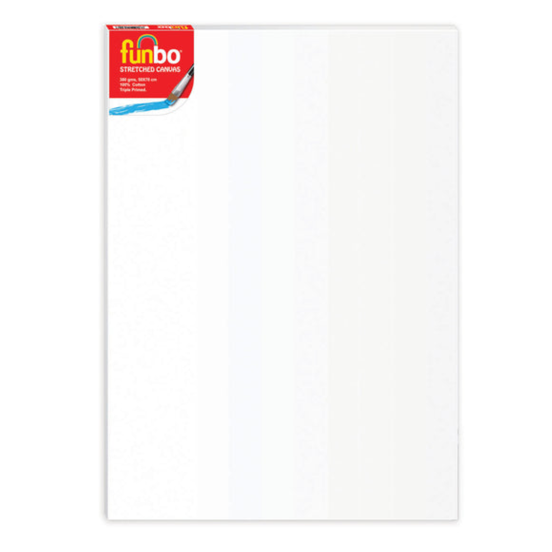 Funbo Stretched canvas 380 gms 50X70 cm FO-114005070